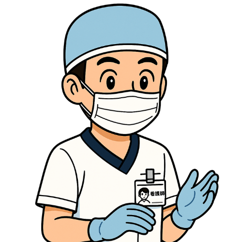 手術室担当の男性看護師